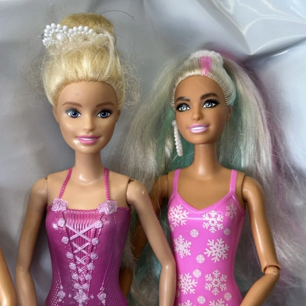 Barbie Mattel Fashionistas Ballerina Styles Lot‎ of 5 With Balance Beam Ballet